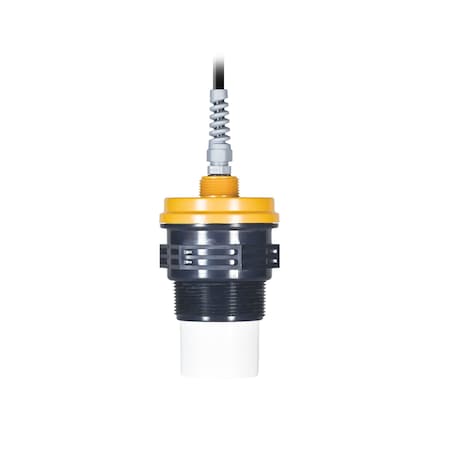 Apg Ultrasonic Level Sensor Range: 1-25 feet for liquids, Range: 1-10 feet for solids, 6 feet cable LPU-2428-C6